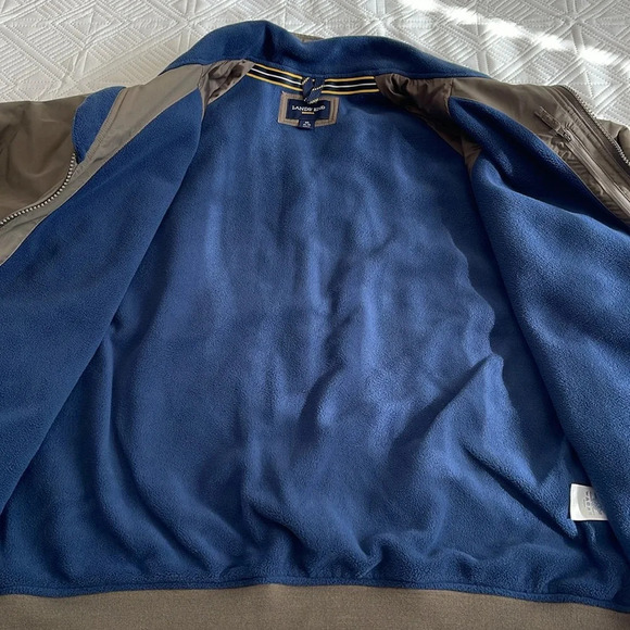LANDS’ END Classic Squall Fleece Lined Jacket Size XL - Picture 8 of 11